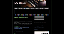 Desktop Screenshot of my-piano-blogspot.net