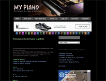 Tablet Screenshot of my-piano-blogspot.net
